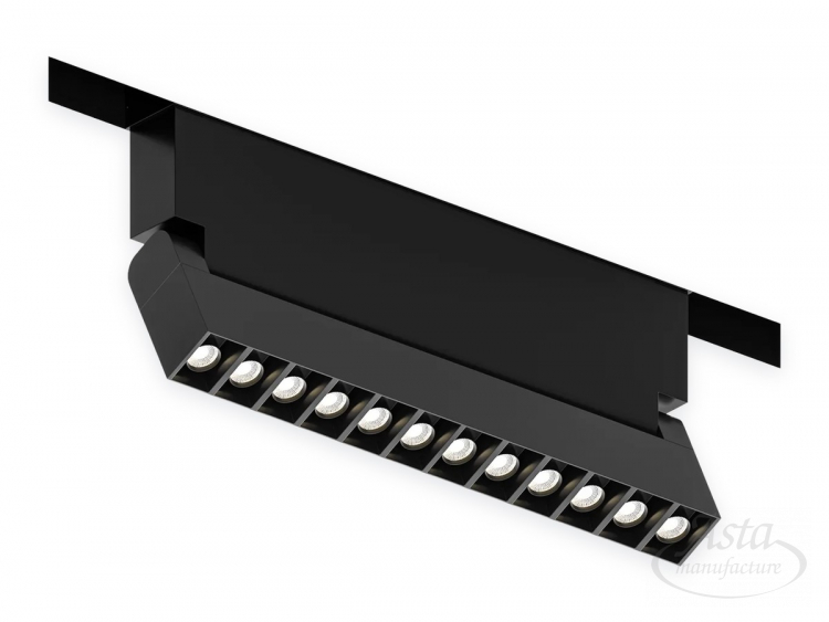 Светильник Wellington TR220 Smart Поворотный Дарклайн 9 Вт, черный (220х25х138 мм) Светильник Wellington TR220 Smart Поворотный Дарклайн 9 Вт, черный (220х25х138 мм)